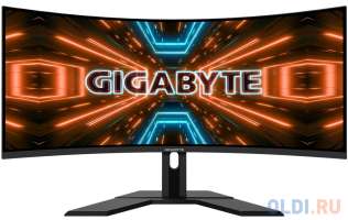 GigaByte Монитор 34" G34WQC черный VA 3440x1440 350 cd/m^2 1 ms HDMI DisplayPort Аудио